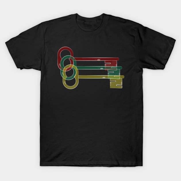 Player one ready keys gamer T-Shirt by abubakarBaak